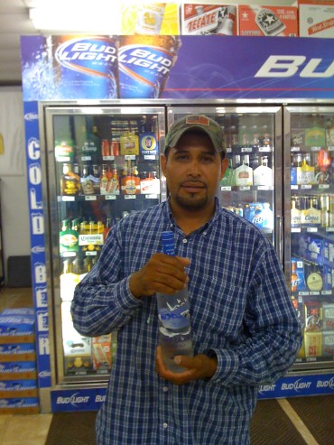 William Campos, Winner of our Greygoose Vodka Giveaway!
